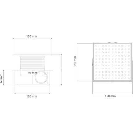 Трап Boheme Smart Design 15 см 984-15-G, золото, Цвет производителя: золото фото 5
