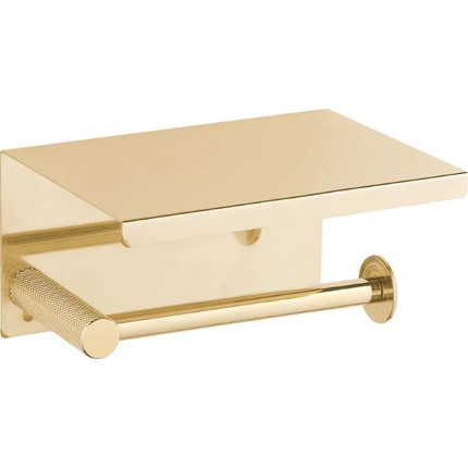 Держатель для туалетной бумаги Boheme Uno 10971-G, gold, Цвет производителя: gold фото 