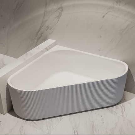 Ванна акриловая Abber 150x150 см AB9446MW, белый матовый фото 