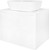 Тумба подвесная со столешницей Azario Lotos 60/2 см CS00084142, белый фото 4