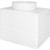 Тумба подвесная со столешницей Azario Lotos 60/2 см CS00084142, белый фото 6