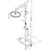 Душевая система c термостатом Damixa Scandinavian Pure 936750300, чёрный - 8 Душевая система c термостатом Damixa Scandinavian Pure 936750300, чёрный фото 8