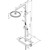 Душевая система c термостатом Damixa Scandinavian Pure 936780300, чёрный - 8 Душевая система c термостатом Damixa Scandinavian Pure 936780300, чёрный фото 8
