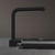Смеситель для кухни Hansgrohe Aquno Select M81 73836670, чёрный матовый фото 2