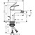 Смеситель для биде Hansgrohe Logis 71201000 фото 2