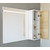 Шкафчик навесной Aqwella Miami 25 см Mai.04.25, белый/дуб сонома фото 3