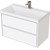 Тумба подвесная с раковиной Mirsant Dante 80 см (раковина Style 80) белый фото 