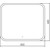 Зеркало Abber See 80 см AG6109S-0.8 - 3 Зеркало Abber See 80 см AG6109S-0.8 фото 3