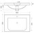 Комплект мебели Mirsant Soho Quadro 80/2 см c доводчиком (тумба + зеркало + пенал) - 13 Комплект мебели Mirsant Soho Quadro 80/2 см c доводчиком (тумба + зеркало + пенал) фото 13