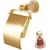 Держатель для туалетной бумаги Boheme Murano Gold 10901-R-G, золото фото 
