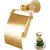 Держатель для туалетной бумаги Boheme Murano Gold 10901-GR-G, золото фото 