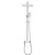 Душевая стойка Azario Arizona AZ-20S, Цвет производителя: хром - 3 Душевая стойка Azario Arizona AZ-20S, Цвет производителя: хром фото 3