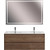 Тумба подвесная с раковиной BelBagno KRAFT-1200-2C-SO-2-RT 120 см, Rovere Tabacco фото 11