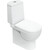 Унитаз-компакт Sanita Luxe Best Luxe WC.CC/Best/2-DM/WHT.G/S1 с крышкой микролифт фото 