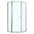 Душевое ограждение Azario Richmond 90х90 см AZ-NAG3231 900, серебро/прозрачное фото 