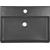 Раковина подвесная Azario 60 см AZ-2173-MB, черный матовый фото 2