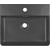Раковина подвесная Azario 50 см AZ-2173-S-MB, черный матовый фото 2