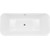 Ванна отдельностоящая Azario Roveta 170x80 см AZ-6615, в комплекте с сифоном и металлической рамой фото 3