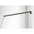 Душевая перегородка Azario Chicago Walk-in 100 см AZ-NAR6310 1000 Black (стекло 8 мм) с кронштейном в комплекте, чёрный/прозрачное - 3 Душевая перегородка Azario Chicago Walk-in 100 см AZ-NAR6310 1000 Black (стекло 8 мм) с кронштейном в комплекте, чёрный/прозрачное фото 3