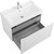 Тумба подвесная с раковиной Cezares GIUBILEO-N-80-1C-SO-BL 80 см, Bianco Lucido фото 3