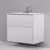 Тумба подвесная с раковиной AM.PM Func 80 см M8FFUX0802WM, белая матовая, Цвет фасада: белый матовый - 6 Тумба подвесная с раковиной AM.PM Func 80 см M8FFUX0802WM, белая матовая, Цвет фасада: белый матовый фото 6