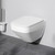 Унитаз подвесной Am.Pm Inspire V2.0 FlashClean C50A1700MWSC с сиденьем микролифт, белый матовый - 2 Унитаз подвесной Am.Pm Inspire V2.0 FlashClean C50A1700MWSC с сиденьем микролифт, белый матовый фото 2