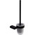 Ёршик для унитаза Cezares Stylus STYLUS-TBS-V-NOP, цвет чёрный матовый фото 
