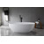 Ванна отдельностоящая Solid Surface Vincea 170x76 см VBT-4S01MW, белый матовый фото 2
