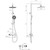 Душевая система Vincea Arco VSFS-4AR1CH - 3 Душевая система Vincea Arco VSFS-4AR1CH фото 3