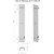 Полотенцесушитель электрический Тругор Пэк сп Вектор кв 4 П4 150х1200 мм (возможность скрытого подключения) 00-00045251, белый фото 3