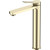 Смеситель для раковины высокий Vincea Arco VBF-4AR02BG, брашированное золото фото 