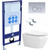 Унитаз с инсталляцией Aquatek Set Лея-019 4в1 фото 