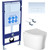 Унитаз с инсталляцией Aquatek Set Ника-013 4в1 -  Унитаз с инсталляцией Aquatek Set Ника-013 4в1 фото