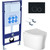Унитаз с инсталляцией Aquatek Set Ника-020 4в1 -  Унитаз с инсталляцией Aquatek Set Ника-020 4в1 фото