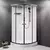 Душевая кабина Am.Pm X-Joy 100x100 см W94C-401-100BT, чёрный матовый/прозрачное -  Душевая кабина Am.Pm X-Joy 100x100 см W94C-401-100BT, чёрный матовый/прозрачное фото