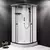 Душевая кабина Am.Pm X-Joy 100x100 см W94C-401-100BT, чёрный матовый/прозрачное - 2 Душевая кабина Am.Pm X-Joy 100x100 см W94C-401-100BT, чёрный матовый/прозрачное фото 2