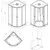 Душевая кабина Am.Pm X-Joy 100x100 см W94C-401-100BT, чёрный матовый/прозрачное - 7 Душевая кабина Am.Pm X-Joy 100x100 см W94C-401-100BT, чёрный матовый/прозрачное фото 7