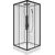Душевая кабина Parly 90х90 см AMI Quadro, чёрный/прозрачное фото 4