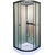 Душевая кабина Parly 80х80 см F811B, чёрный/матовое фото 2