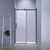 Душевая дверь Vincea Como-N 120 см VDS-4CN120CLB (стекло 8 мм) чёрный/прозрачное фото 2