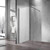Душевая перегородка Vincea Walk in 60 см VSW-1H600CLGM (стекло 8 мм) с кронштейном в комплекте, вороненая сталь/прозрачное фото 