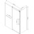 Душевое ограждение Vincea Como Soft 130x90 см VSR-1CS9013CLB (стекло 8 мм) чёрный/прозрачное фото 11
