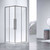 Душевое ограждение Vincea Slim-N 100x90 см VSS-4SN9010CLGM (стекло 8 мм) хром/прозрачное фото 