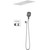 Душевая система для душа с термостатом Vincea VSFW-401TCH фото 2
