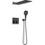 Душевая система для душа с термостатом Vincea VSFW-401TMB, чёрный фото 2