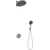 Душевая система для душа с термостатом Vincea Inspire VSFW-3I22MT3GM, вороненая сталь фото 2