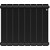 Радиатор Royal Thermo Infinity 500 Noir Sable 640х590 мм (8 секций) - 2 Радиатор Royal Thermo Infinity 500 Noir Sable 640х590 мм (8 секций) фото 2