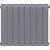 Радиатор Royal Thermo Infinity 500 Silver Satin 640х590 мм (8 секций) - 2 Радиатор Royal Thermo Infinity 500 Silver Satin 640х590 мм (8 секций) фото 2
