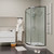 Душевое ограждение Parly 90х90 см Z9111, хром/прозрачное фото 2