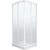 Душевое ограждение Parly 80х80 см ZFQ81, белый/матовое фото 5